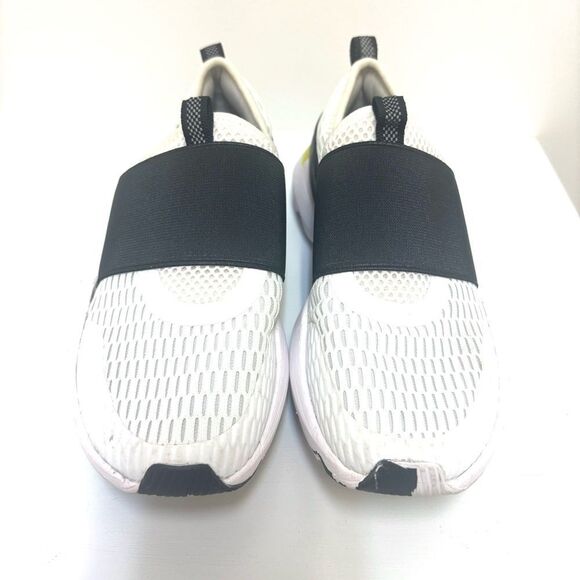 Sorel Kinetic Impact Strap Sneakers – White Bolt Black Yellow, Size 5 - Picture 5 of 9